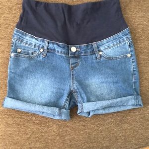 Maternity Jean Shorts
